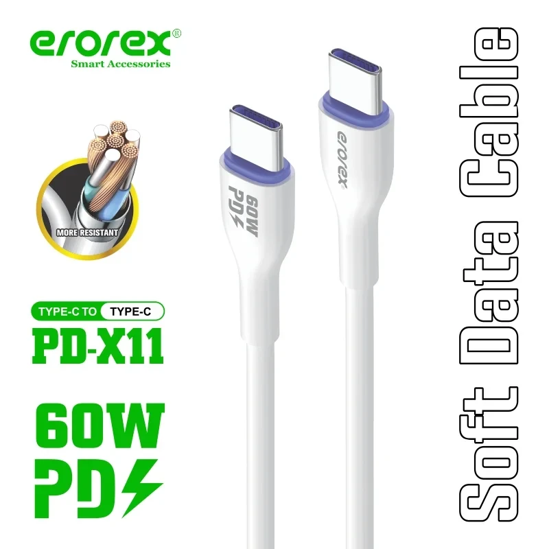 Erorex 60 Watt PD-X11 Soft Data Cable
